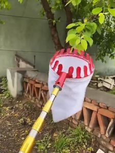 Fruit picker with long pole high branch shears galah moden pick sawing trim net 3M/5M/6M