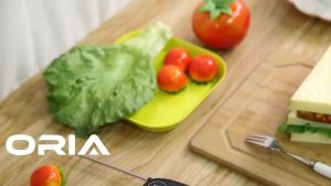 1PCS Digital Instant Read Meat Thermometer Waterproof Digital Ultra Fast Food Thermometer with Backlight and Calibration Precise Cooking Tool