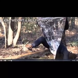 ผ้าห่มอวกาศ ผ้าห่มฉุกเฉิน แผ่นสะท้อนแสง emergency rescue blanket เทคโนโลยีจาก ผ้าห่มฉุกเฉินกันน้ำสำหรับกลางแจ้ง L112