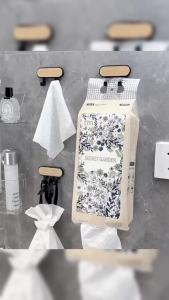 AU. Multifunction Hook 1Pcs Punch-free Kitchen Wall Hanging Viscose Hook Organizer Hooks