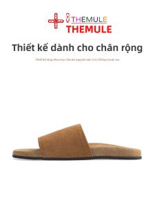 THEMULE | Dép Lười Da Đeo Thoải Mái