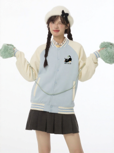Gbiaior | Cute American Prep Style Design Baseball Jacket