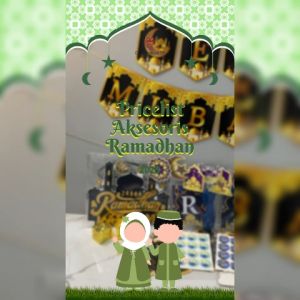 Aksesoris Gantungan Idul Fitri - Pajangan Dekorasi Ramadhan LL307