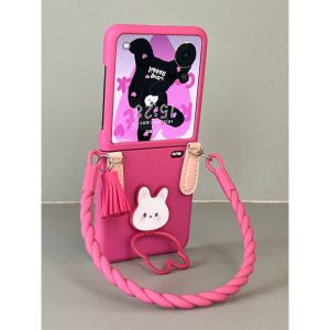 Integrated Honor MagicVFlip2 Phone Case Full Cover Pocket2 Stand Holder for Xiaomi MixFlip2 Huawei PuraX Foldable Screen RAZR60/50