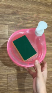 Dispenser Tempat Sabun Cuci Piring Soap Pump Wadah Kotak/Bulat - Sabun Cair