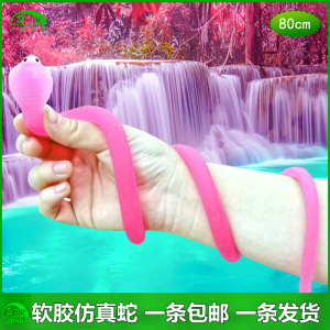 Đồ Chơi Mô Phỏng Rắn Silicon Cho Trẻ Em Đồ Chơi Giả Mạo Cho Trẻ Em Đồ Chơi Mô Hình Động Vật Trong Suốt Đàn Hồi Đồ Chơi Giả Mạo Rắn