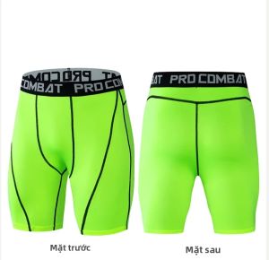 Quần Legging Thể Thao Nam Co Giãn Nhanh Khô Dùng Cho Chạy Bộ Tập Luyện Thể Dục Bóng Rổ Chất Liệu Polyester.