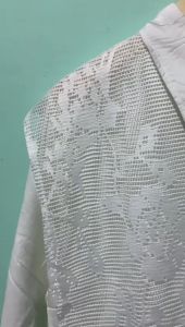 KEMEJA BLOUSE BROKAT POLOS PREMIUM/KS05