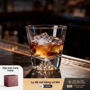BOANG | Ly Whisky Cao Cấp Elegante Trong Suốt Sang Trọng