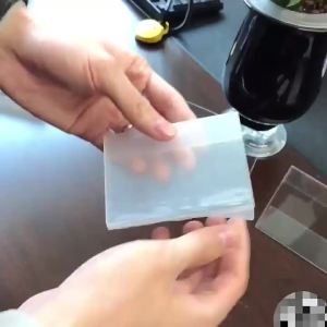 Bảng mica để bàn bảng menu mica hình chữ L ghi bảng giá khuyến mãi thông tin sản phẩm cho cửa hàng siêu thị ALLIN