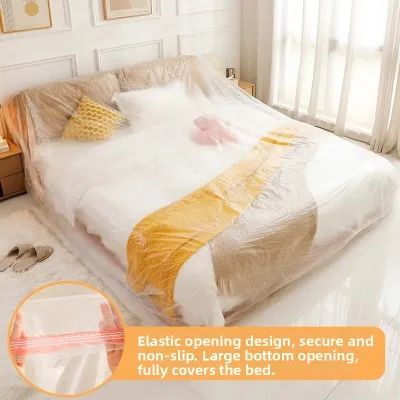 Dustproof Elastic Furniture Cover Bed Cover Sofa Protection Film