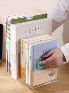 Transparent Book Storage Box Book Stand Desktop Book Kids Picture Book Shelf Acrylic Bookcase Finishing Box Handy Gadget