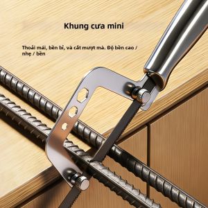 Cưa Tay Mini Dùng Cho Việc Tự Làm - Cưa Nhỏ Thủ Công Để Cắt Gỗ Nhựa & Kim Loại - Dụng Cụ Gia Dụng Của NIUXIANG