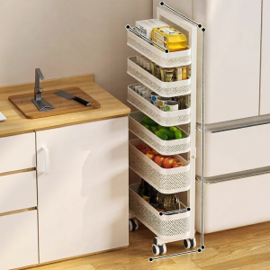 Kệ Lưu Trữ Di Động Điều Chỉnh Tiết Kiệm Không Gian Narrow