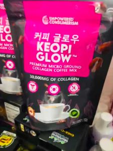Keopi Glow Premium Micro Ground Collagen Coffee Mix