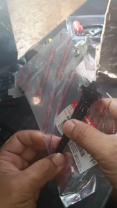 ก้านวัดน้ำมันเครื่อง รุ่น WAVE/DREAM/NICE / เกจ์วัดระดับ น้ำมันเครื่อง เวฟดรีมไนร์/ตัววัดน้ำมันเครื่อง (พร้อมโอริง ) เกรดศูนย