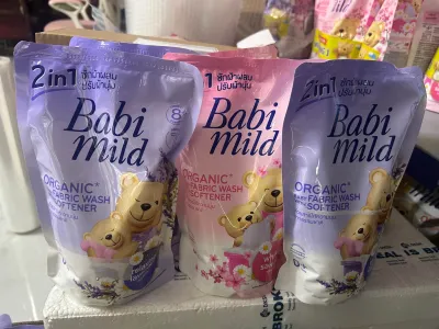 Nước Giặt Xả Cho Bé Babi Mild 520ml
