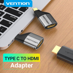 Vention USB C Type C HDMI 2.0 Adaptor 4K 60Hz USB C to HDMI Converter Smart Security Chip for MacBook Samsung S10/s9 Huawei P40 Huawei Mate 20 P20 Tablet to TV Monitor Type C To HDMI Adapter