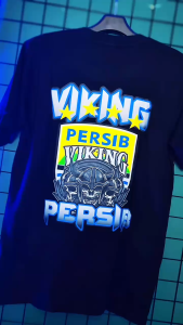 Baju Kaos Pria Distro Lengan Panjang Persib Viking Bandung Bisa Custom - HSHCloth