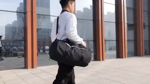 กระเป๋าเดินทางแบบสะพายข้าง ฟิตเนส ช่องเก็บรองเท้า 0159/0160/0161