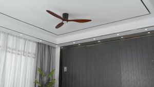 Nordic Ceiling Fan With Light Remote Control Industrial Ceiling Fan Inverter DC Fan Ceiling Fan With led Light For Living Room Dining Table Bedroom
