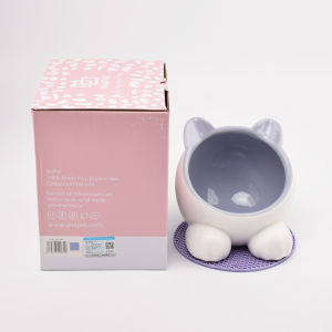 Bát Ăn Bằng Gốm Sứ Dễ Thương Vivipet Small Q Cat Bowl Bát Ăn Đa Năng Cho Chó Và Mèo Bát Ăn Chậm Thiết Kế Hình Chữ Nhật