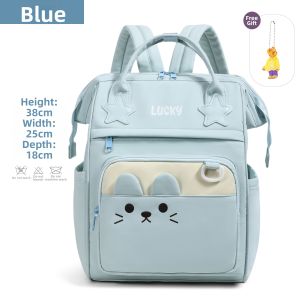 Cute Cat Design Large Capacity Backpack