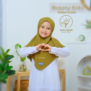 Kerudung bergo anak crinkle airflow premium/ Jilbab anak non ped crinkle airflow premium /hijab bergo maryam crinkle
