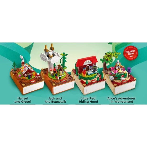 Exclusive] LEGO Bricktober 2021 Fairytales Collection Lazada