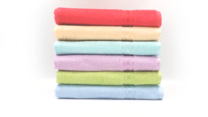 Handuk Olahraga / Sport Merah Putih 30x70 cm | anduk kecil untuk muka / wajah / kepala / leher / gym