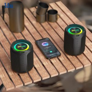 Ohayo ลําโพงบลูทูธIPX7 กันน้ําแบบพกพาลําโพงบลูทูธไร้สาย Loud Dual Voice COILDeep BASS40W 360 ° เสียง