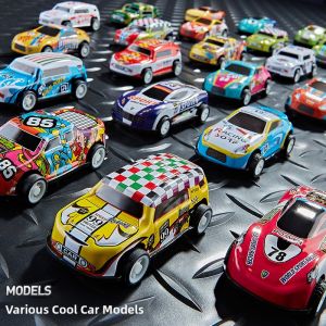 Mini Alloy Car Toys 100 Pieces Childrens Gift Pocket Size Kindergarten Toy Cars Collectible Models Metal Toys for Boys over 14