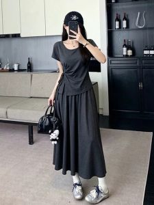 Bộ Đồ Hè Kích Cỡ Lớn Có Chi Tiết Dây Kéo