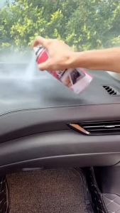 Watch Wax Interior Spray Car Interior Dashboard Watch Wax For Car Interior Plastic Refurbished Agent Car Interior Cleaning Spray Dashboard Cleaner And Polisher Leather Bag Cleaner Leather Care