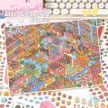 Supermarket Scene Simulation Decoration Sticker. 