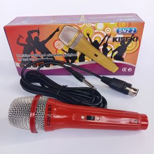 Mic karaoke suara jernih jack besar untuk live