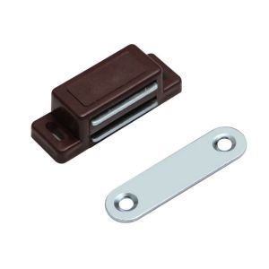 10pcs Magnetic Door Cupboard Catches Wardrobe Cabinet Door Suction Furniture Fittings Door Lock Buck With Screws