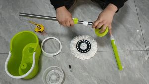 ชุดถังปั่นไม้ม็อบ Spin Mop ชุดถังปั่น ชุดไม้ถูพื้น ไม้ถูพื้น ถังปั่นไม้ม็อบ ชุดถังปั่นม๊อบ อุปกรณ์ไม้ถูพื้นถังปั่น ไม้ม็อบ ที่ถูกและดี