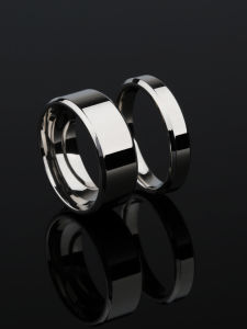 Sleek Titanium Steel Ring for Men Non-Fading Smooth Surface Simple Design Hip Hop Minimalist Style High Quality Unique Mens Ring