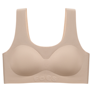 MiiOW | เสื้อชั้นในกีฬาไร้ตะเข็บสำหรับเด็กผู้หญิง วัยรุ่น สตรีวัยรุ่น เสื้อกั๊กป้องกันแรงกระแทก บล็อกสีล้วน เสื้อชั้นในกันกระแทก