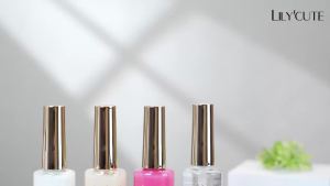LILYCUTE 12ml Nail Care Polish Base Top 3 in 1 Strengthener Effect Long Lasting Care Polish Varnish Fast Drying No Need Lamp