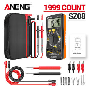 ANENG | ANENG SZ08 Digital Multimeter 1999 Counts NCV Induction AC DC Voltage Current Resistance Capacitance Electrician Repair Tool