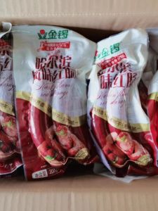 Harbin Flavor Red Sausage Ham Cured Meat Snack Ready to Eat Sliced Sausage Leisure Packaged Meat Snacks by Jinlong