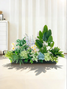 High-end Luxury Decorative Planter Bionic Simulated Green Plants For Outdoor Balcony