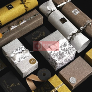 (5pcs) Glitter Gold Coated Gift Paper Wrapping Paper Glitter Magic Sandpaper Wrapping Paper