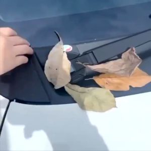 1PCS Universal Car Wiper Arm Hole Silicone Protector Rubber Cover Windscreen Windshield Accessories Bodykit Antileaf