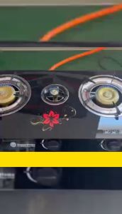 3 หัว เตาแก๊ส เตาแก๊ส3 หัวเตาแก๊ส 3 หัว ทำความสะอาดให้ดี เครื่องเล่นเตาแก๊ส Gas Stove