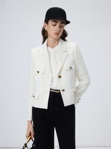 LANCY FROM 25 | French Workwear Tweed Style Short Long Sleeve Jacket
