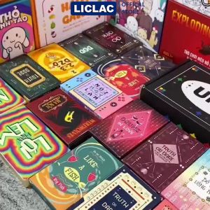 Bài Ma Sói Ultimate Deluxe bản Đầy Đủ 90 Lá Việt Hóa giấy dày chống nước Board Game Werewolf Cơ Bản + Mở Rộng