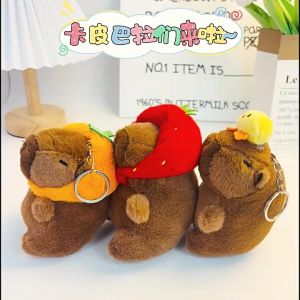 Gantungan Tas Capybara Gantungan Kunci Boneka Capybara bahan plush toys size 8 x 12 cm import